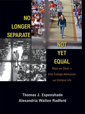 cover image of No Longer Separate, Not Yet Equal